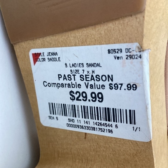 Sam Edelman Jenna Clog Wrap Sandals Size 7 - Picture 10 of 13